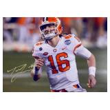 Clemson Tigers Trevor Lawrence facsimile signed...