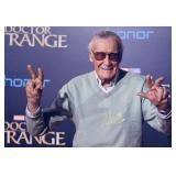 Stan Lee facsimile signed  photo
