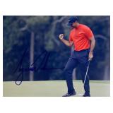 PGA Champ Tiger Woods facsimile signed  photo