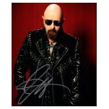 Judas Priest Rob Halford facsimile signed photo