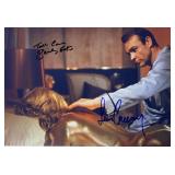 Goldfinger Sean Connery and Shirley Eaton...