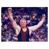 Pro Wrestler Brock Lesnar facsimile signed  photo