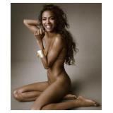 Zoe Saldana photo reprint