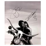 Beyonc© and Jay-Z facsimile signed  photo