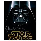 Star Wars James Earl Jones facsimile signed photo