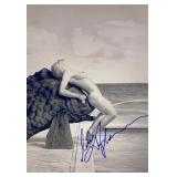 Madonna facsimile signed  photo