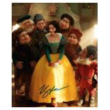 Snow White Rachel Zegler facsimile signed photo