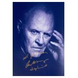 Anthony Hopkins facsimile signed  photo