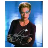 Star Trek Jeri Ryan facsimile signed photo