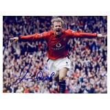 David Beckham facsimile signed  photo