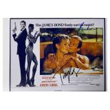 A View to a Kill Roger Moore and Tanya Roberts...