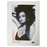 Diana Ross facsimile signed  photo