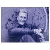 Kirk Douglas facsimile signed  photo
