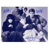 The Breakfast Club cast facsimile signed movie...