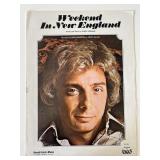 Barry Manilow Weekend in New England music book
