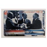 Jimmy Carter Middle East Peace Settlement 1979...