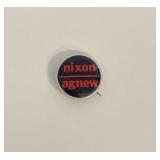 Nixon-Lodge  vintage campaign pin