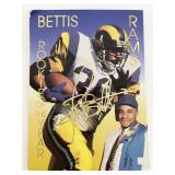 Jerome Bettis Rams Rookie of the Year NFL...