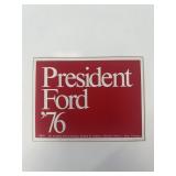 Gerald Ford presidential campaign  sticker