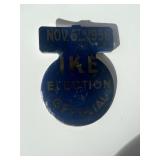 1956 Ike Election Official Lapel Pin