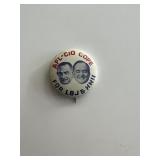 1964 AFL-CIO for LBJ & HHH political pin