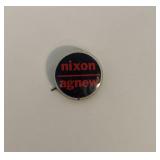 Nixon-Agnew vintage campaign pin