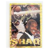 Shaq Facsimile Signed Basketball Card