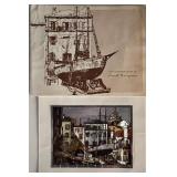 Leonard Barrymore print set. 8x10 inches