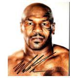 Mike Tyson facsimile signed photo