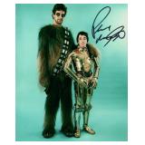 Star Wars Peter Mayhew facsimile signed photo