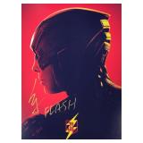 Justice League Ezra Miller facsimile signed ...