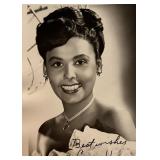Lena Horne facsimile signed photo. 3x5 inches