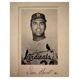 Dave Giusti facsimile signed photo. 3x5 inches
