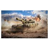 War tank photo reprint