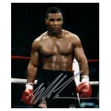 Mike Tyson facsimile signed photo