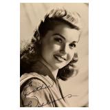 Esther Williams facsimile signed photo. 3x5 inches
