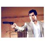 James Bond Timothy Dalton facsimile signed ...