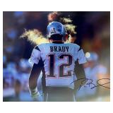 New England Patriots Tom Brady facsimile signed...