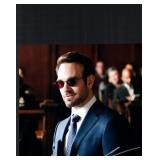 Daredevil Charlie Cox facsimile signed photo
