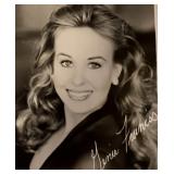 Genie Francis facsimile signed photo. 3x5 Inches