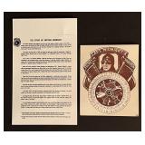 Vintage Captain Midnight Paper Flight Control...