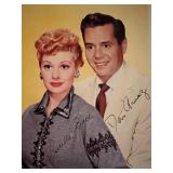 Lucille Ball/ Desi Arnaz facsimile signed...