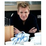 The Simpsons Gordon Ramsay facsimile signed photo