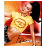 Supermodel Bella Hadid facsimile signed photo