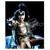 Kiss Gene Simmons facsimile signed photo