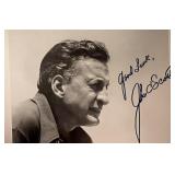 John C. Scott facsimile signed photo. 5x7 inches