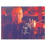 Bruce Willis facsimile signed  movie photo