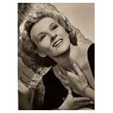 Ilona Massy facsimile signed photo. 3x5 inches