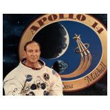 Edgar D. Mitchell facsimile signed photo. 8x10...