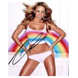 Mariah Carey facsimile signed photo